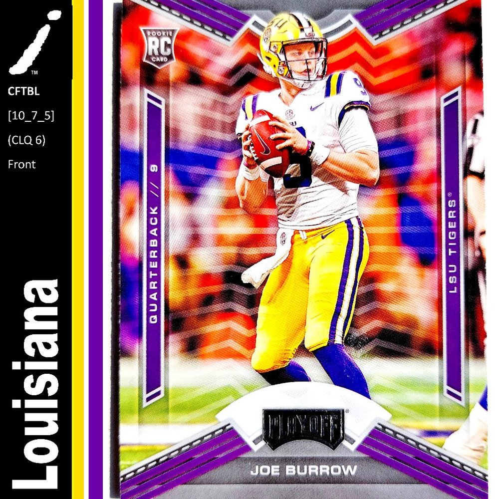 Louisiana State Tigers (Joe Burrow) - CFTBL [10_7_JB1]